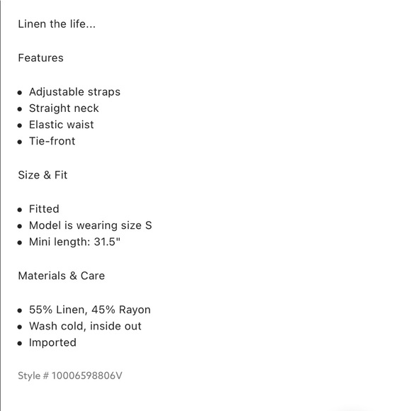 🆕DYNAMITE | Linen Romper - Picture 6 of 6